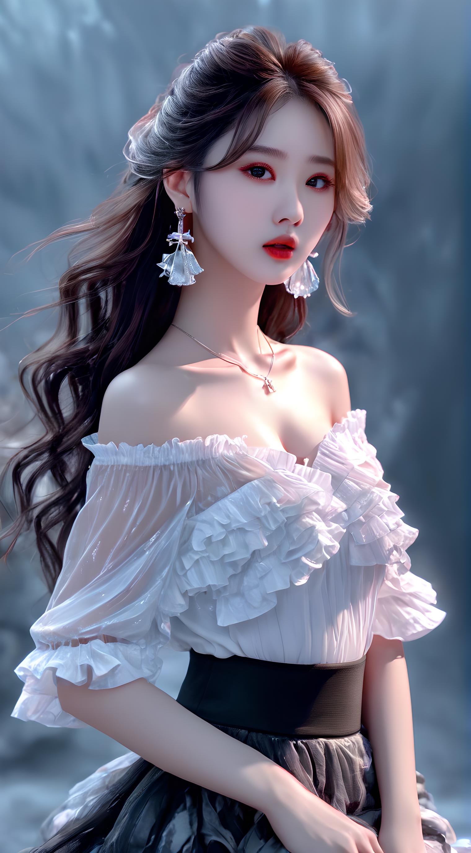 美女壁纸手机壁纸_美女头像真人甜美