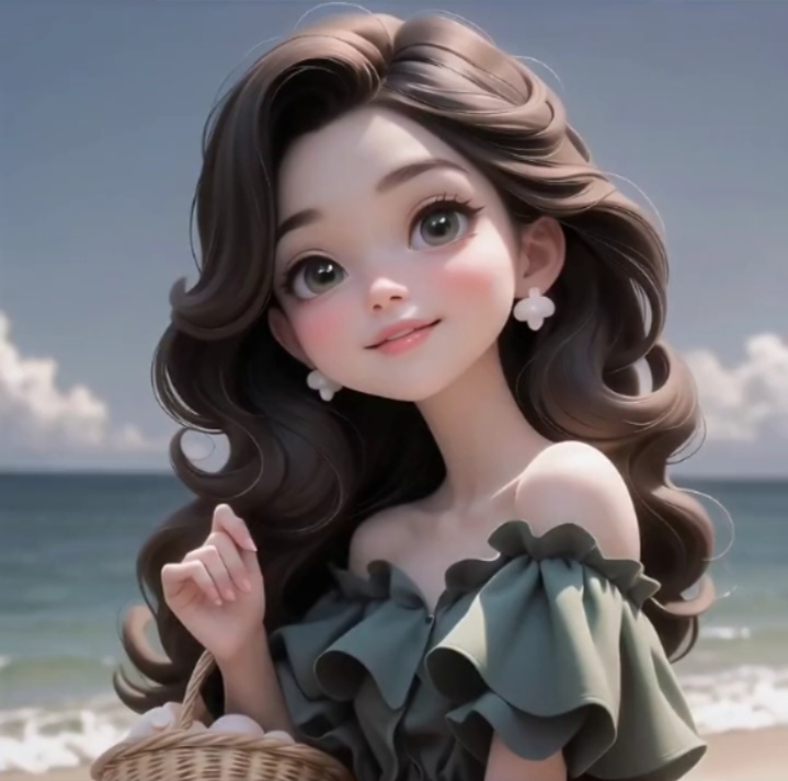 美女头像图片_美女高雅造型