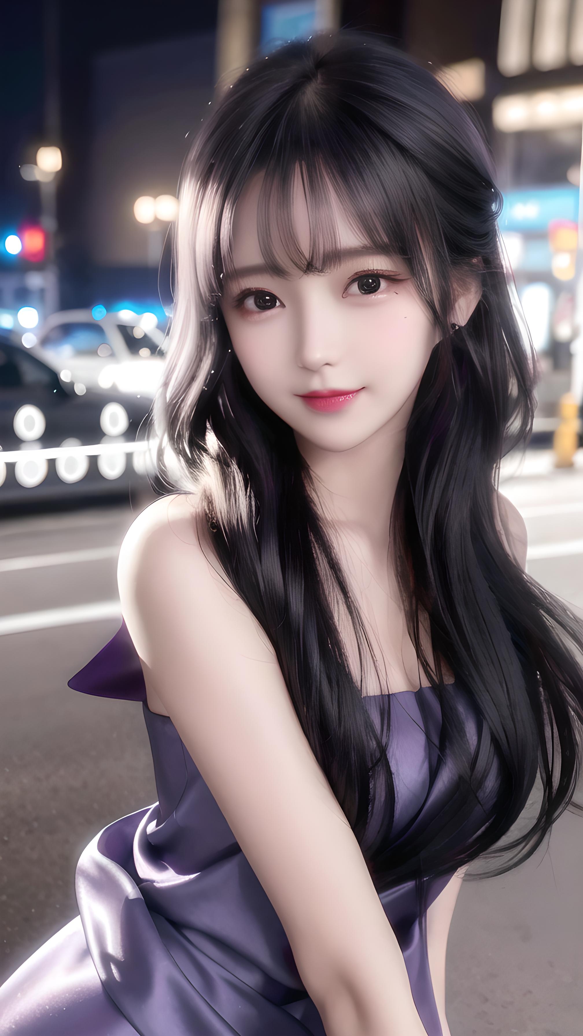 美女高雅造型_美女头像ai