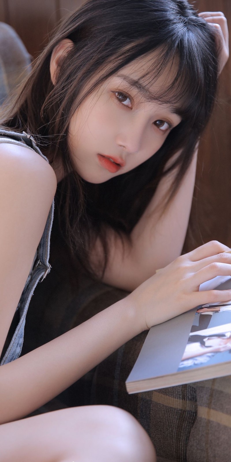 美女照片背影侧面唯美_美女壁纸