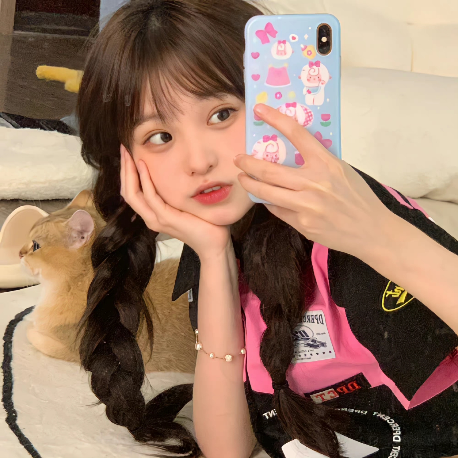 美女头像甜美背影_美女头像甜美卡通