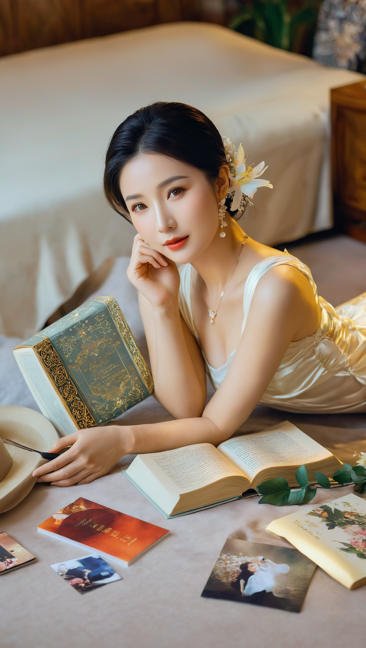 美女图片微信头像侧脸_美女图片微信头像