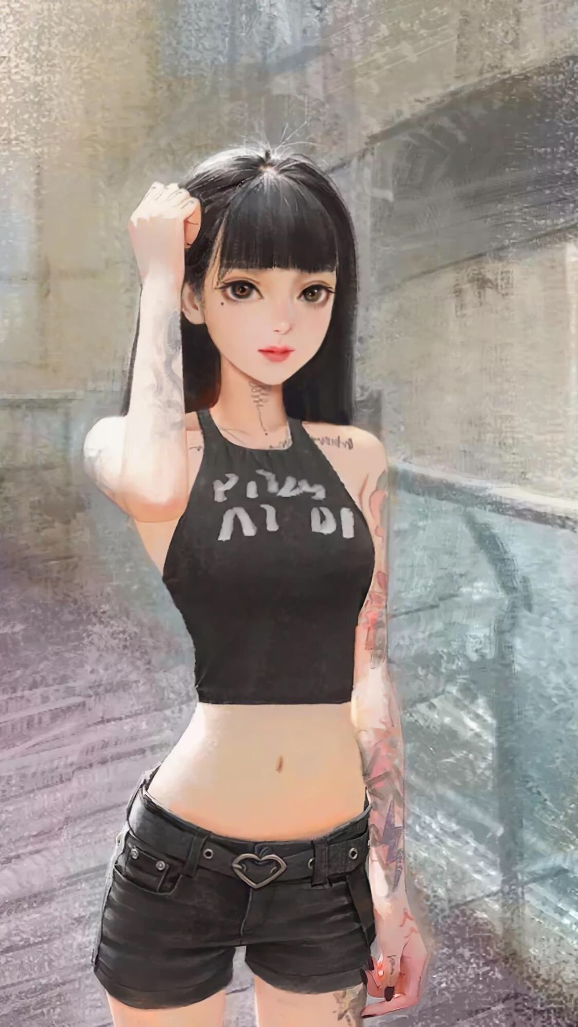 美女高雅造型_美女自拍