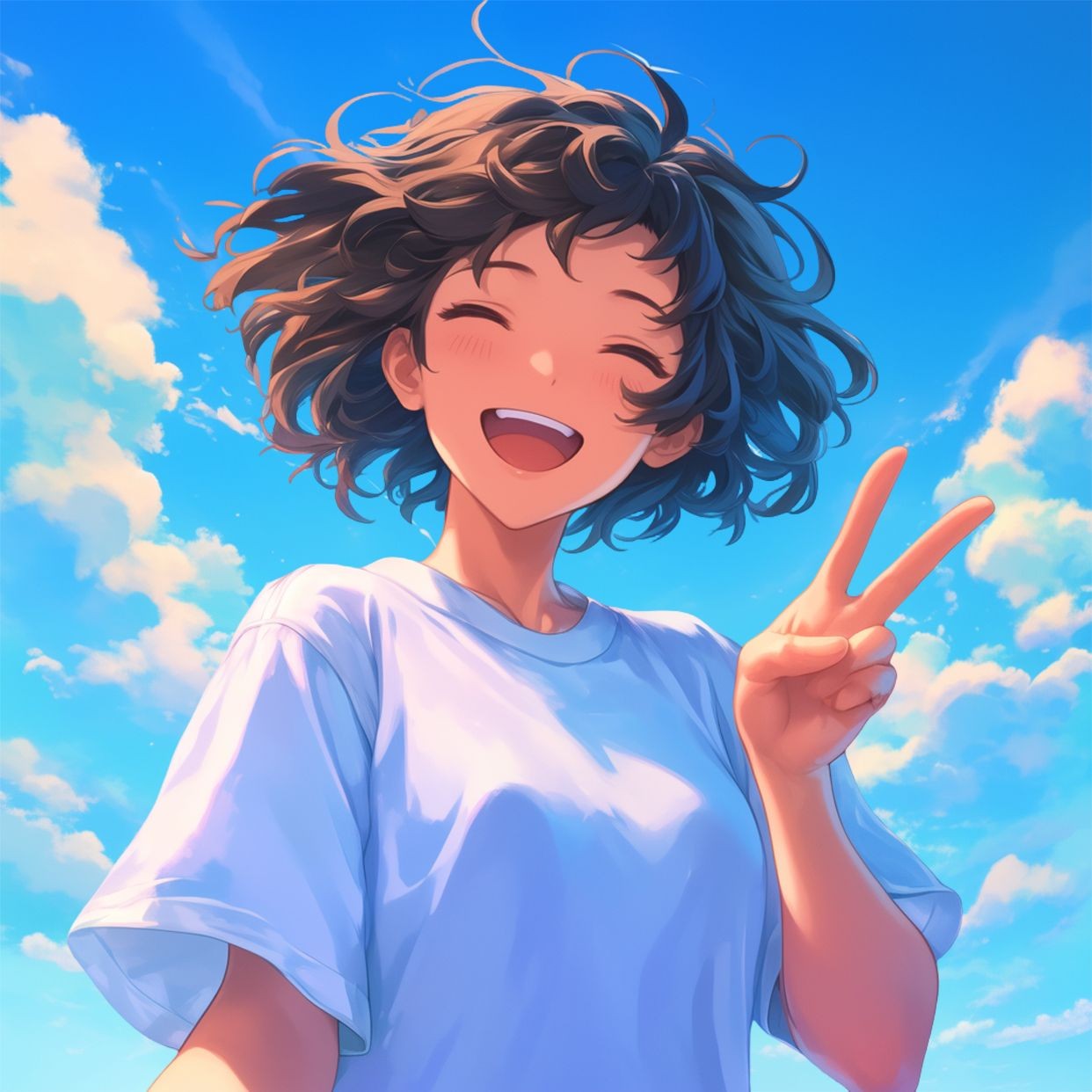 卡通感教育培训女生元素贴纸_美女头像真人很吸引人