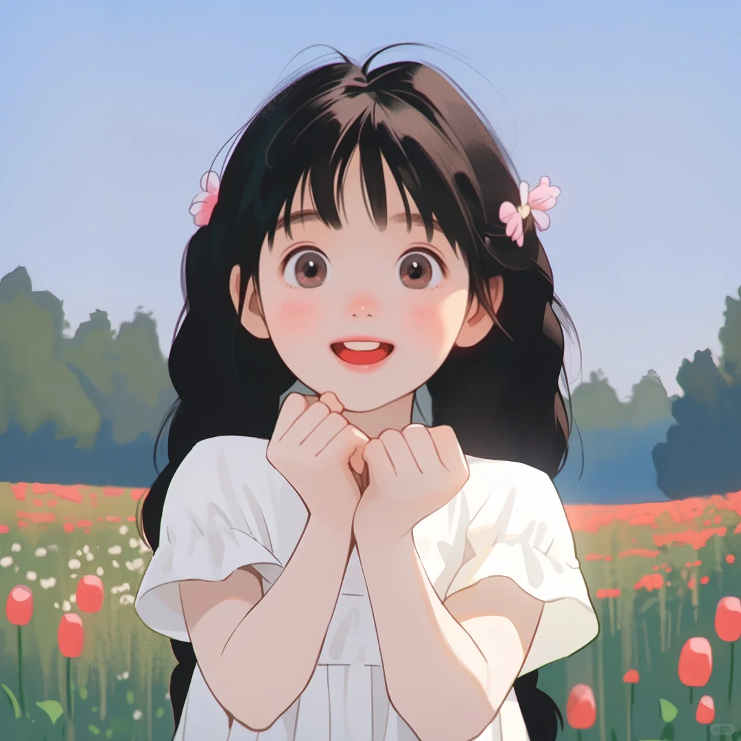 美业个人形象宣传时尚风微信头像_美女高雅造型