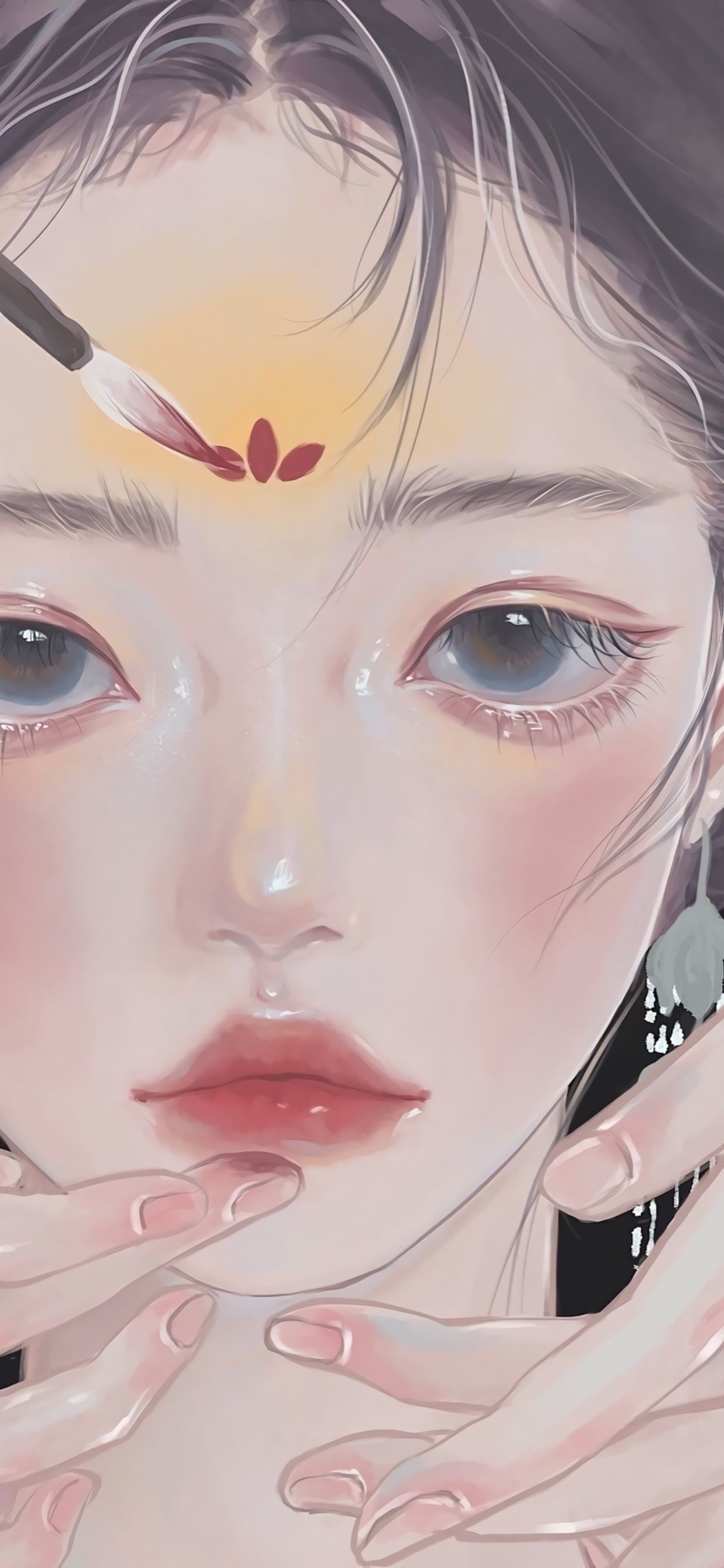 美女壁纸_美女高雅造型