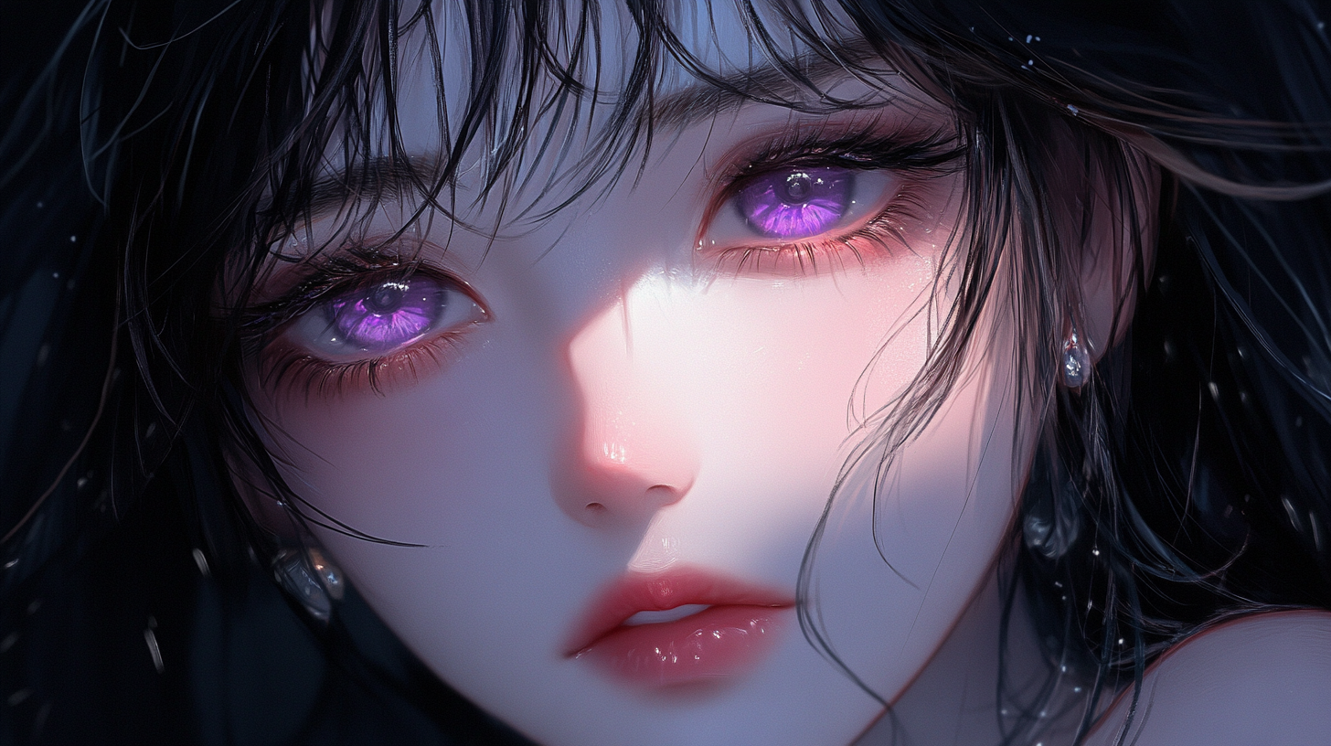 故事情节发生中_美女高雅造型