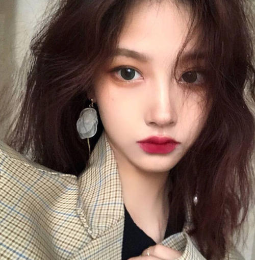 文体娱乐晒照卡点酷炫现代竖版视频_美女头像真人