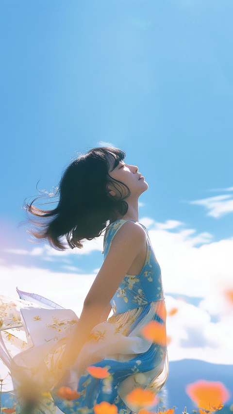 唯美女生头像真人_美女壁纸