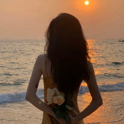 小清新女生头像更适合春天夏天小红书_美女图片微信头像背影唯美
