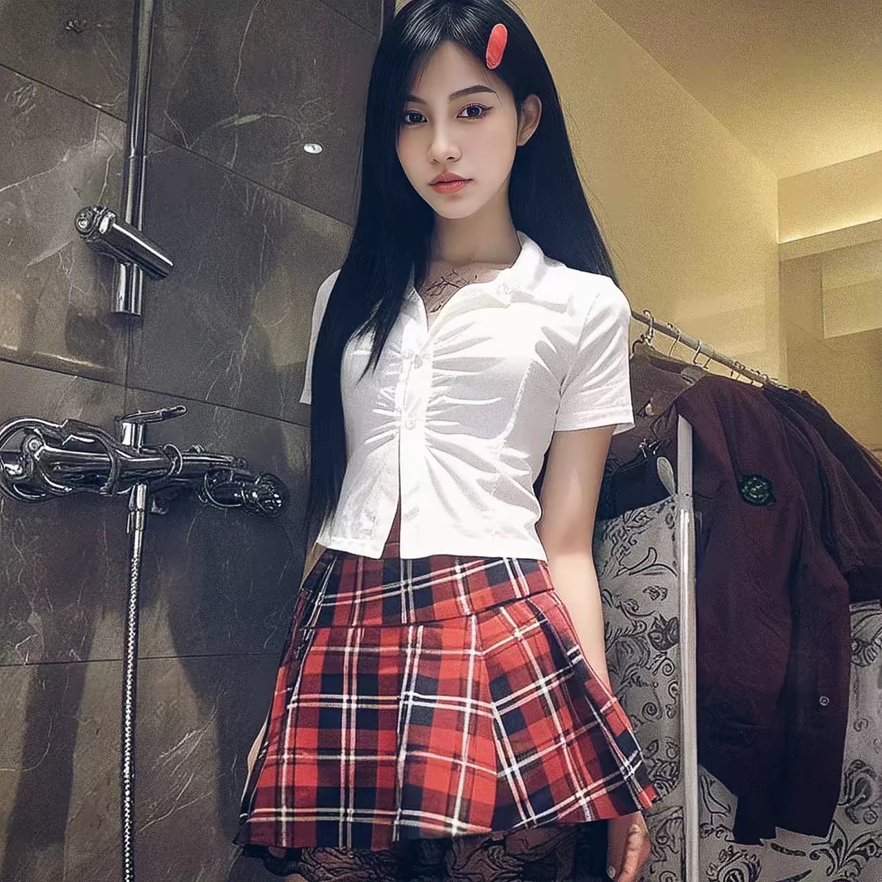 魔鬼卡车美女高雅造型