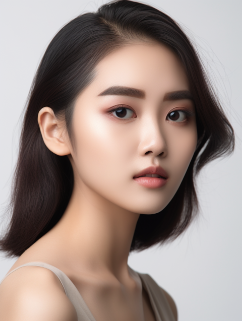 办公室职业女装套装穿搭美女美美写真_美女头像真人版好看
