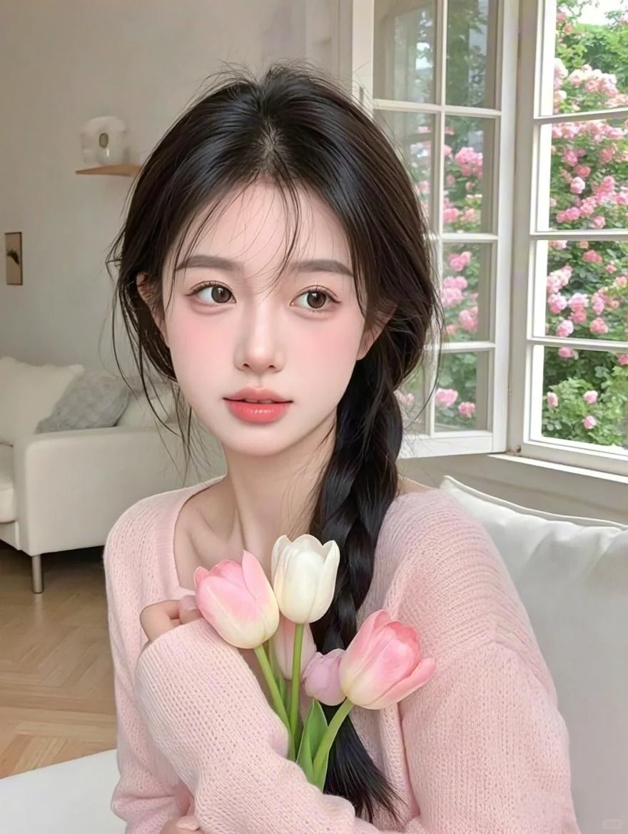 绝美女头真人女生头像_美女头像