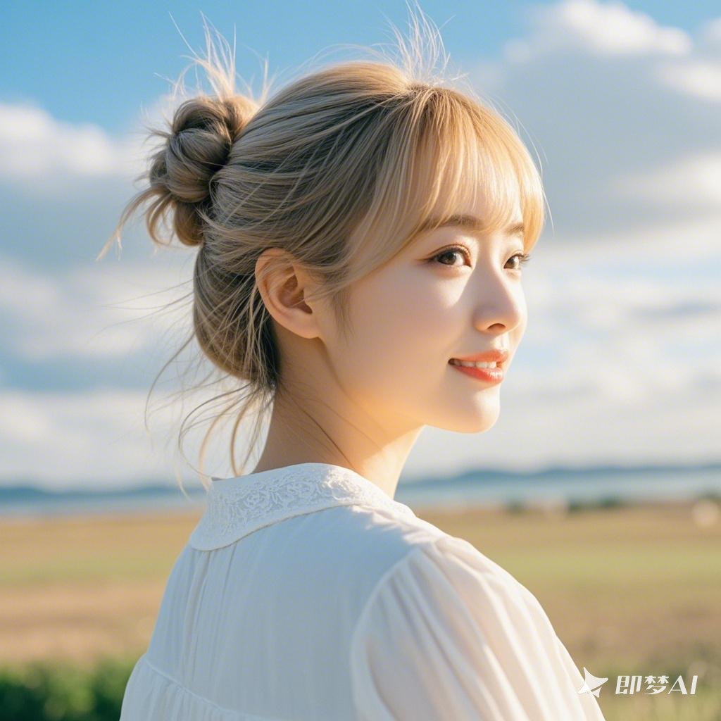 杂志海报风自拍分享简约风模板_美女壁纸