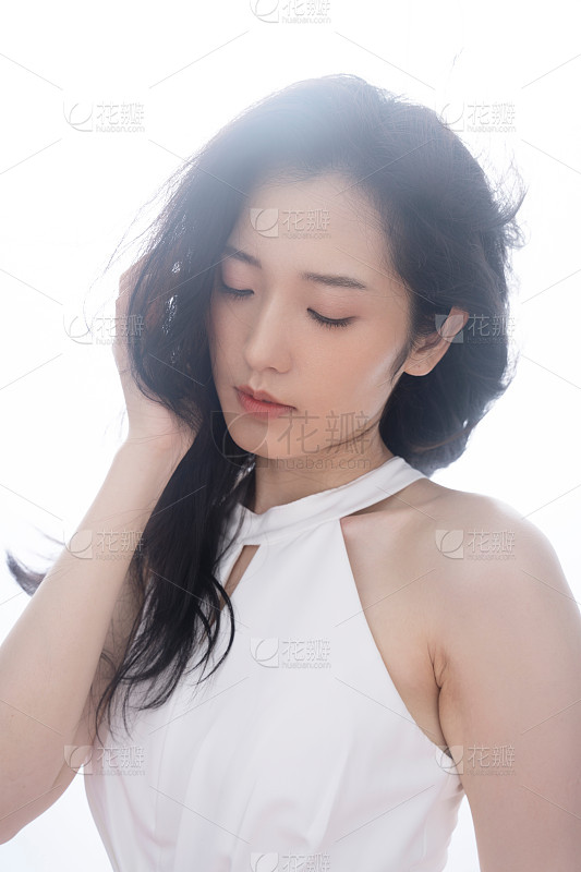 美发模特人像_美女头像真人头像网红