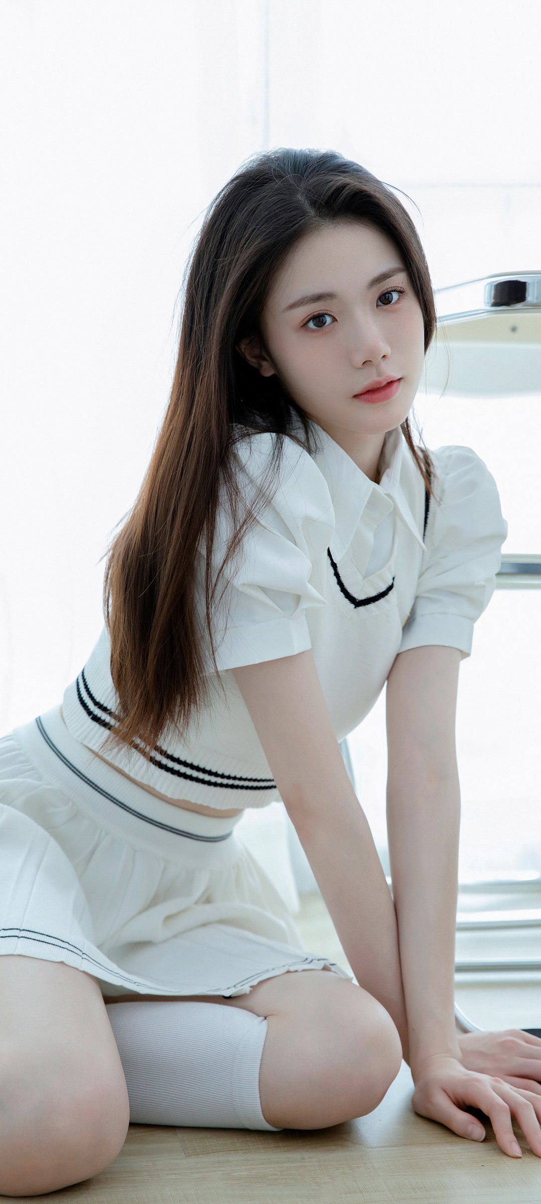 大漠红衣伞古风美女王楚然全屏手机壁纸美女壁纸壁纸下载彼岸桌面_美女头像