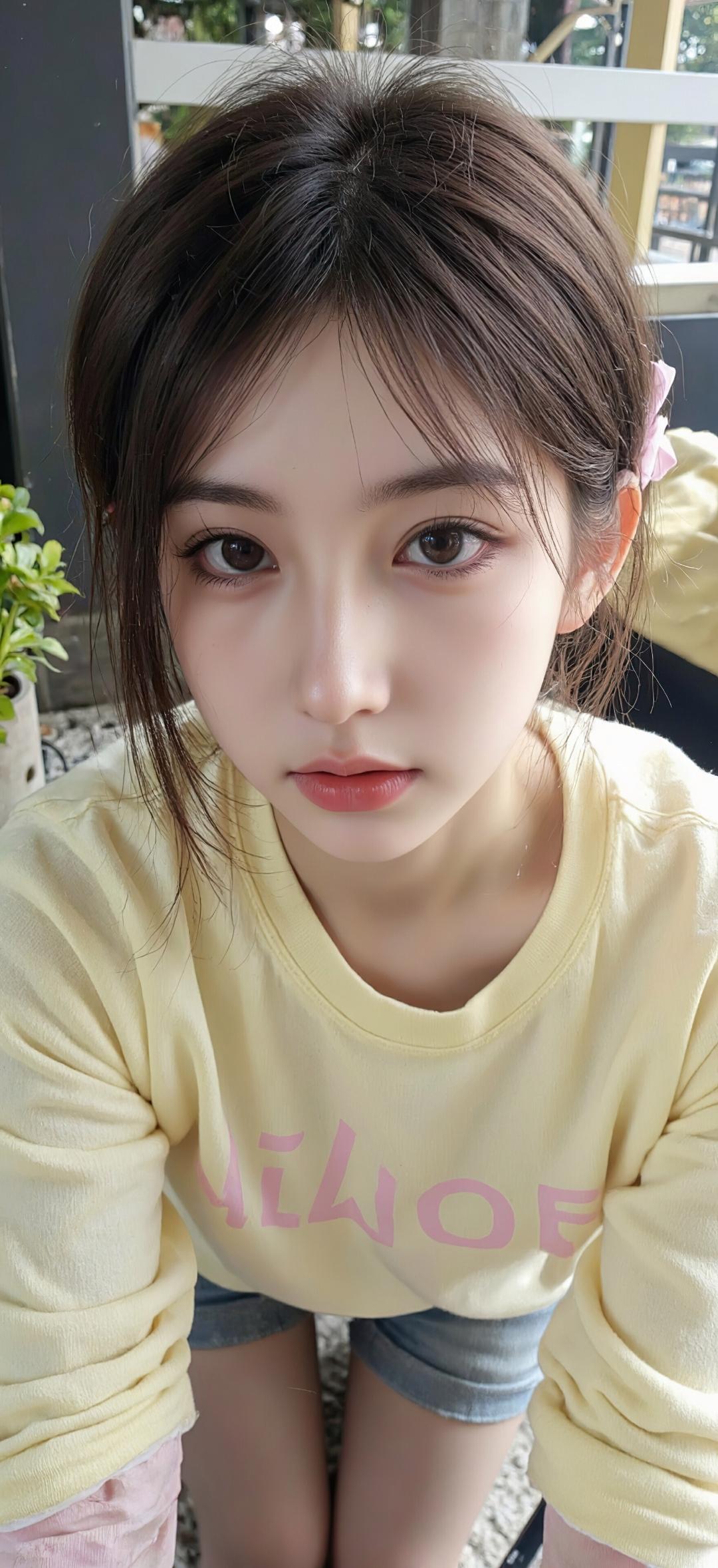 高清全屏无水印唯美壁纸屏保天然一段风骚全在眉梢今日头条_美女头像真人甜美