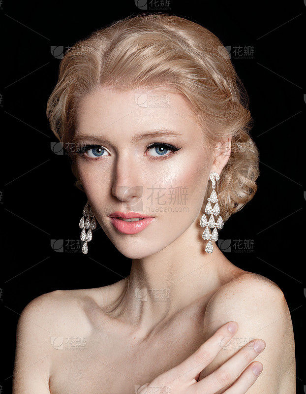 彩妆美妆美女模特医美女装流行时尚摄影身材彩妆写真优雅色彩素材人物小清新女模造型法式发型写真仙气_美女壁纸手机壁纸图片身材养眼