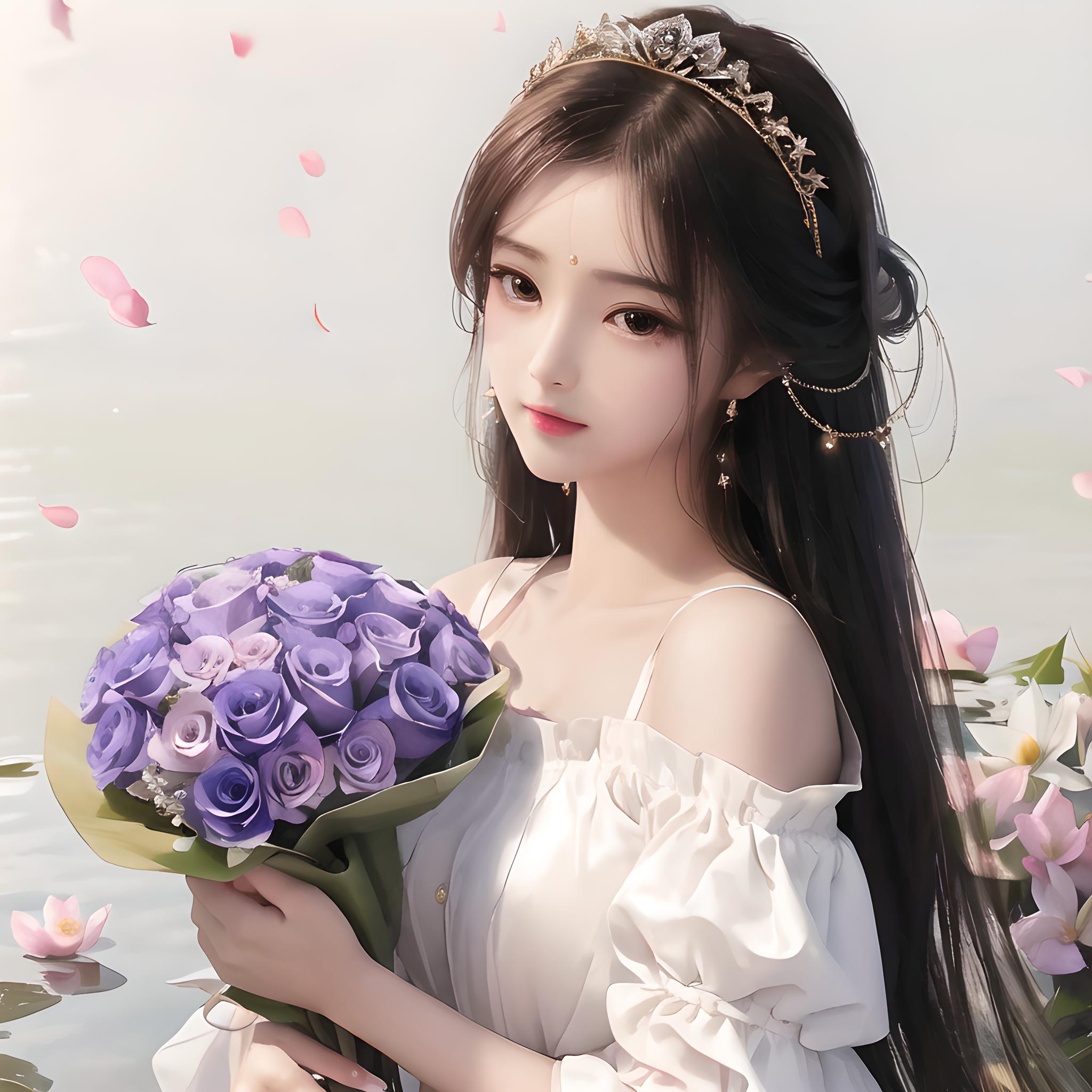 美女高雅造型_美女自拍