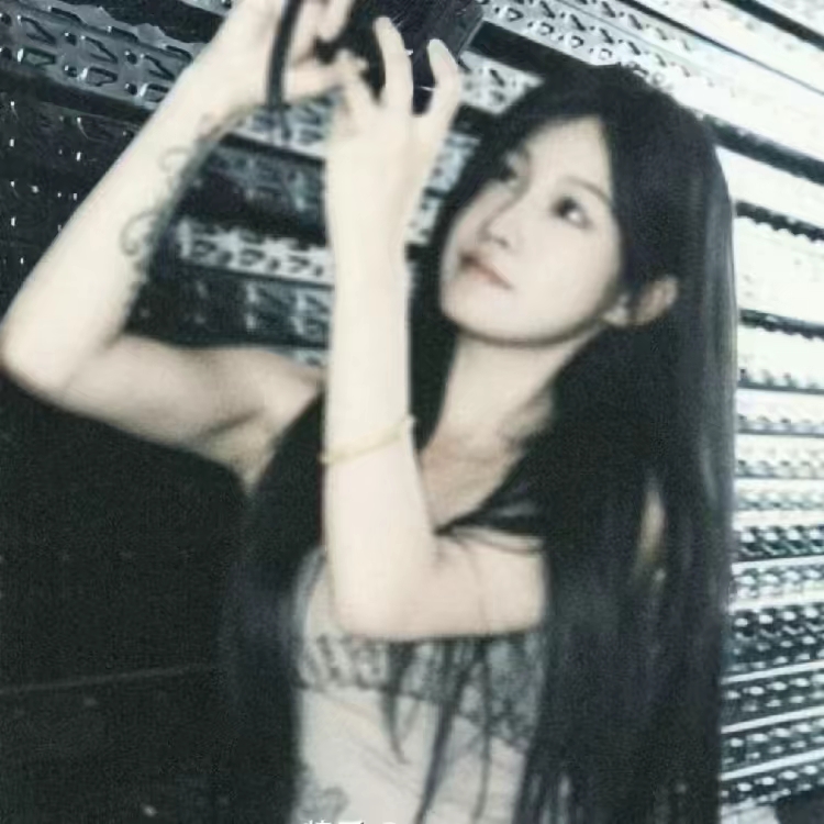 美女照片游泳卡通_美女头像