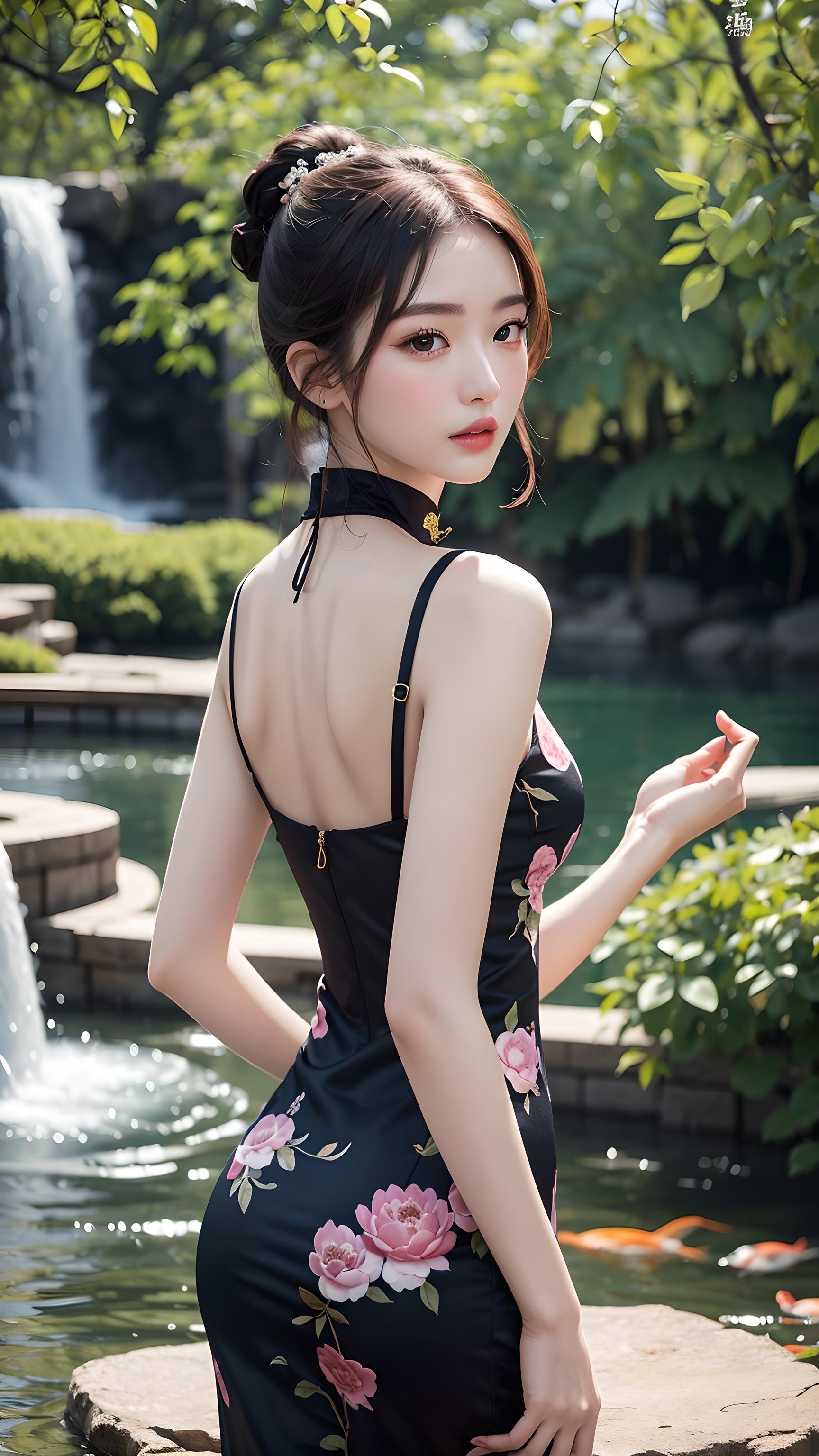 美女图片微信头像_美女照片手机挡脸头像