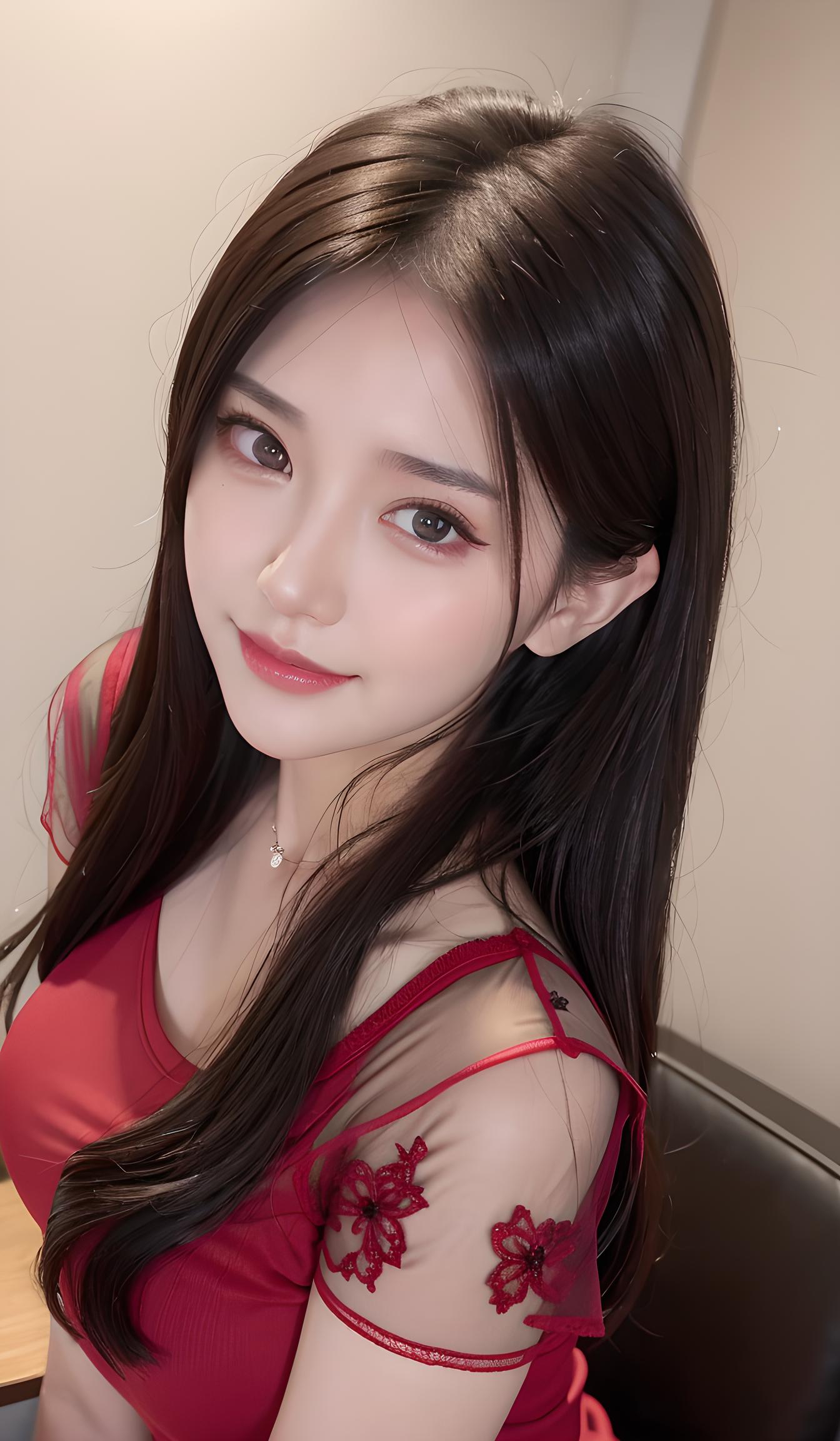 美女头像甜美背影_美女照片