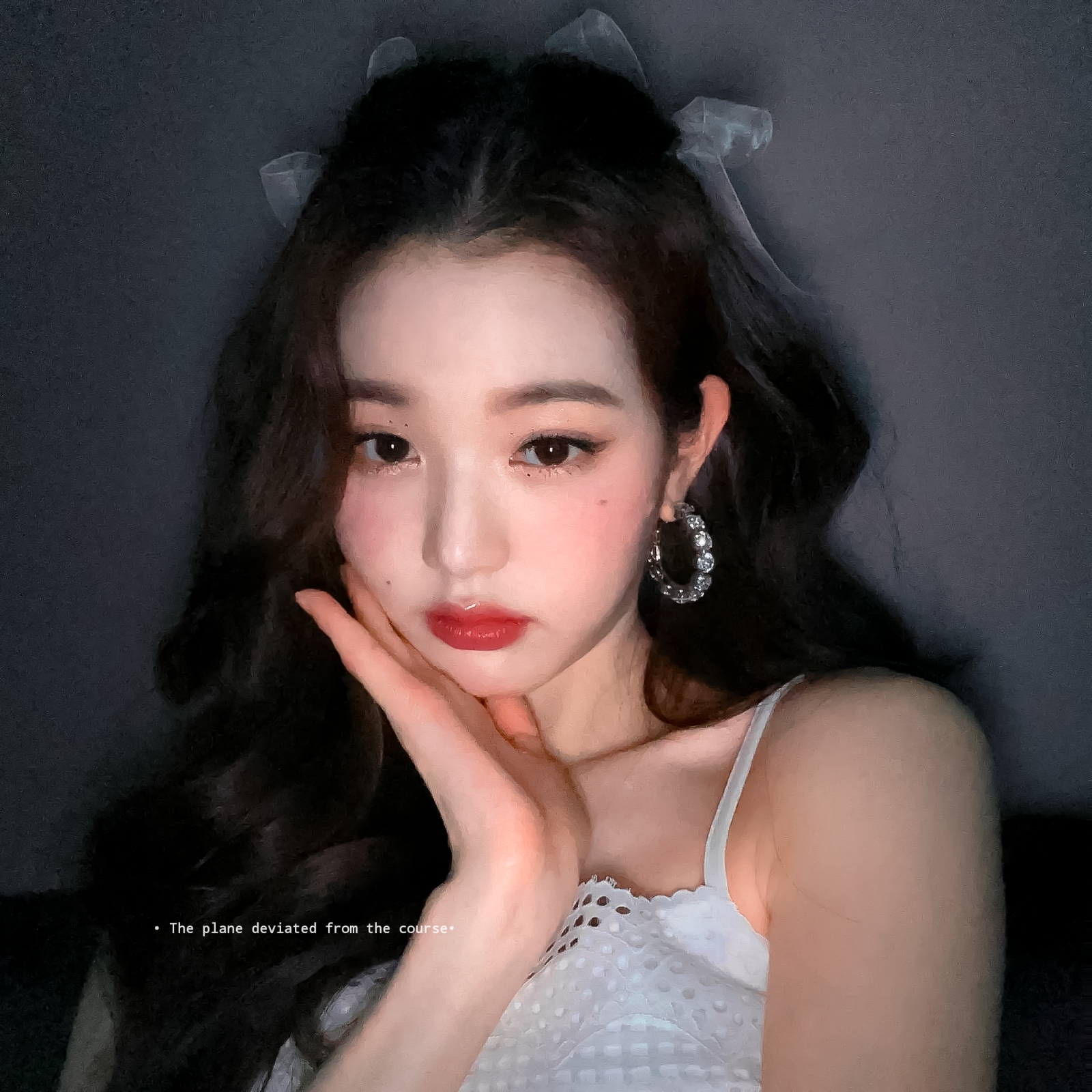 美女图片微信头像侧面_美女头像甜美