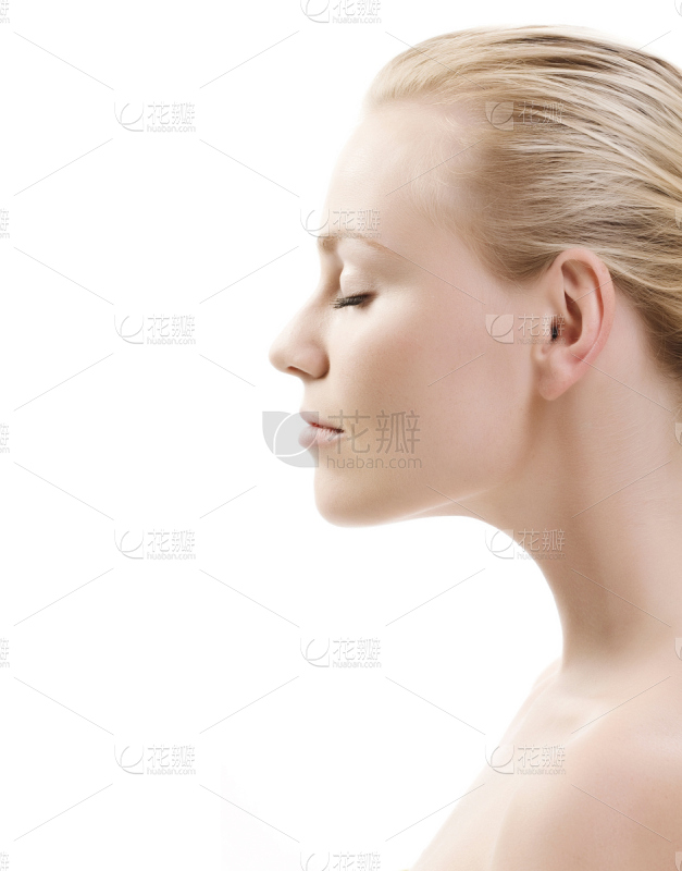 性感女孩肖像_美女照片手机挡脸头像