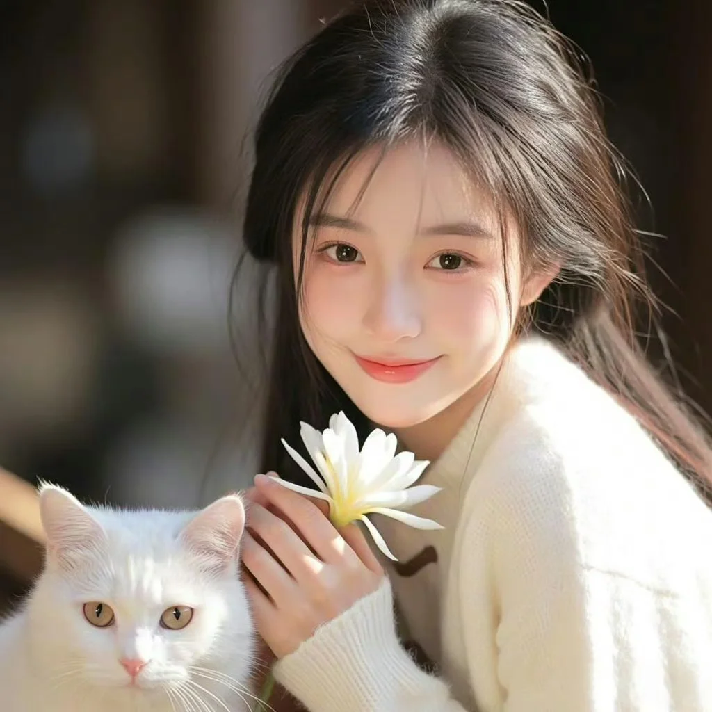 美发女生发型人像_美女头像甜美头像