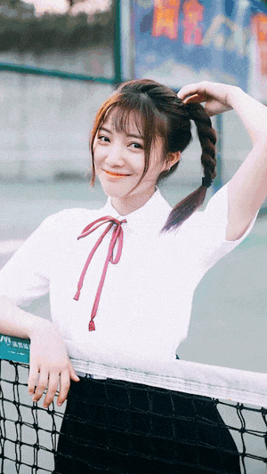 情人节可爱女孩插画情侣头像_美女图片微信头像