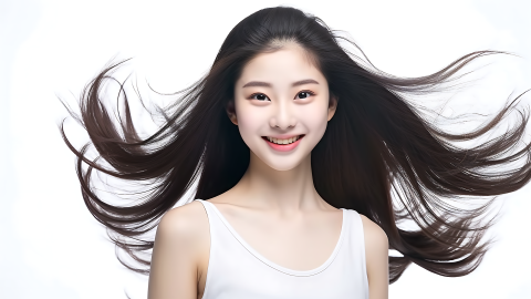 美容护肤模特人像图片_美女图片微信头像侧脸