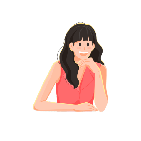 人物插画元素主题素材_美女壁纸手机壁纸高清
