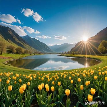 秋天通用实景秋天金色山林背景图片_美女照片相册壁纸