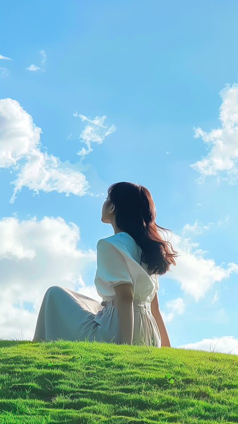 独处的时候最迷人颜值很高的女生头像真人_美女照片真人图片背面