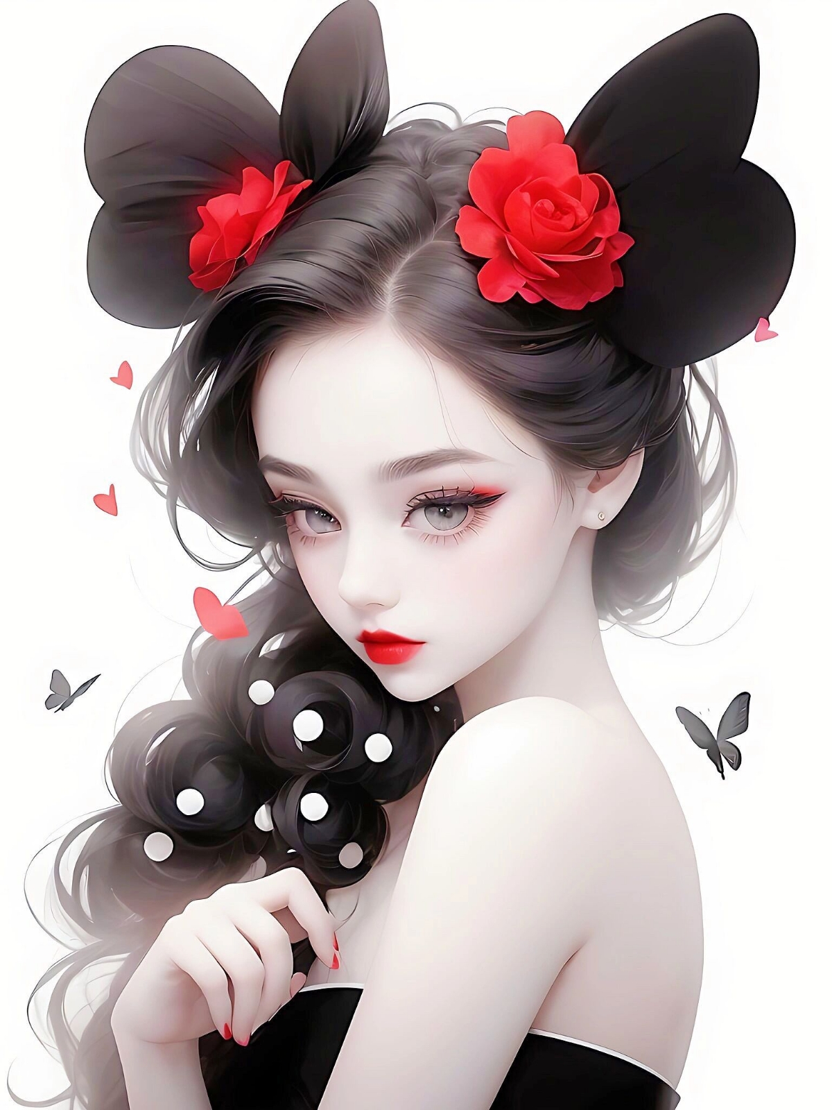 美女图片微信头像_美女图片微信头像侧面