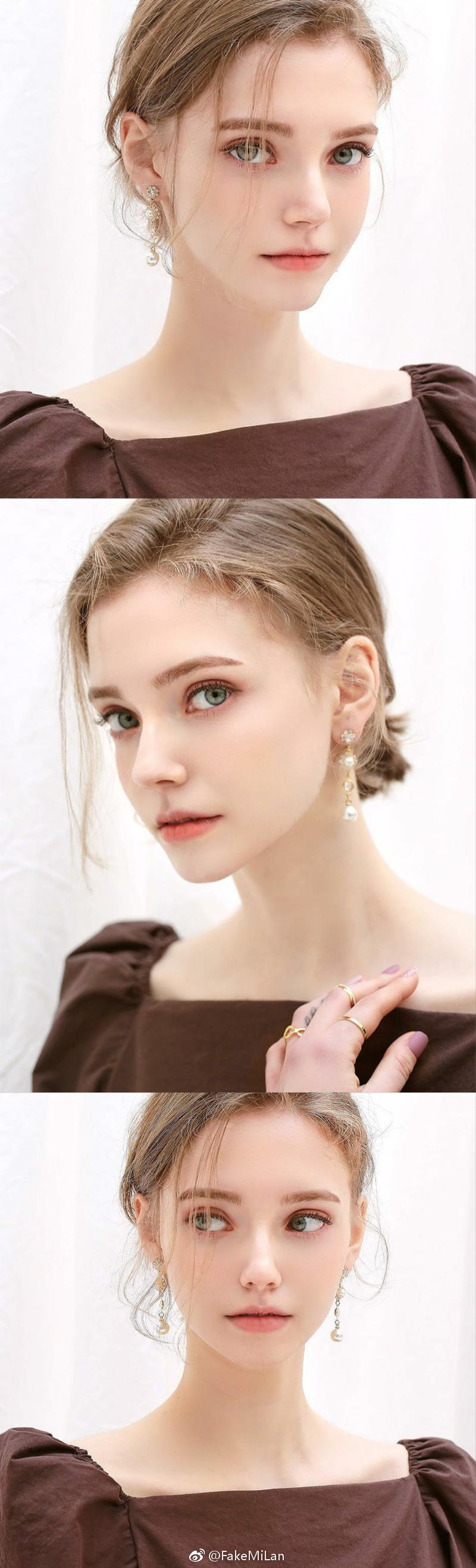 板绘厚涂头像牛排哥_美女头像图片