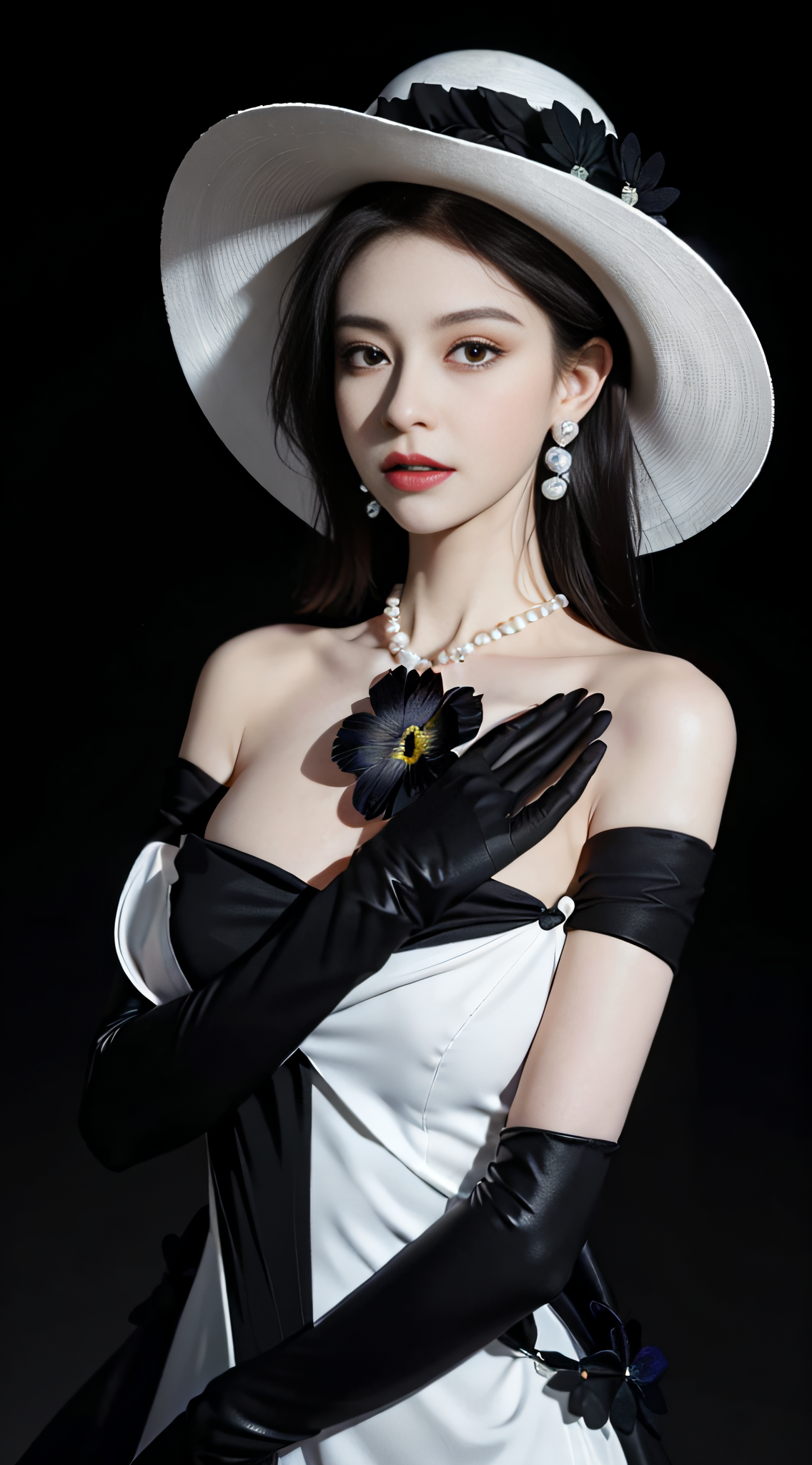 黑色灵魂2014美女自拍背影微信头像