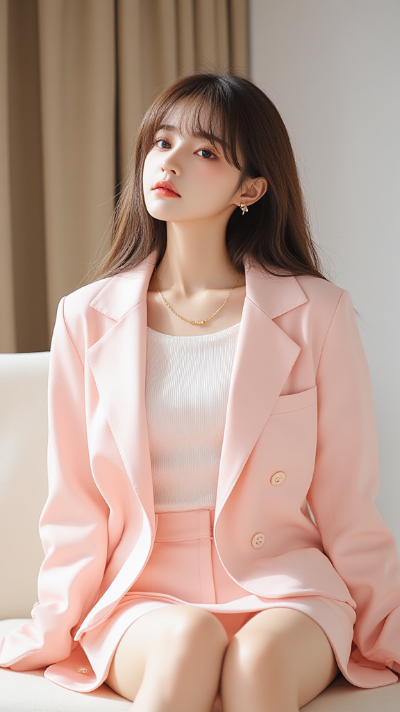 短发配眼镜真的是又纯又欲美女头像