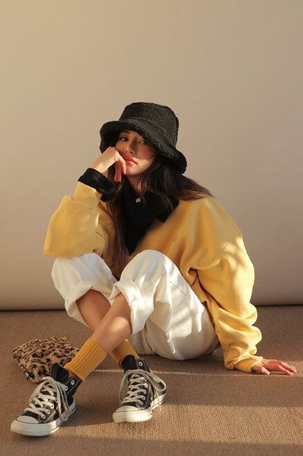 服装主理人的天法式轻复古穿搭_美女头像真实
